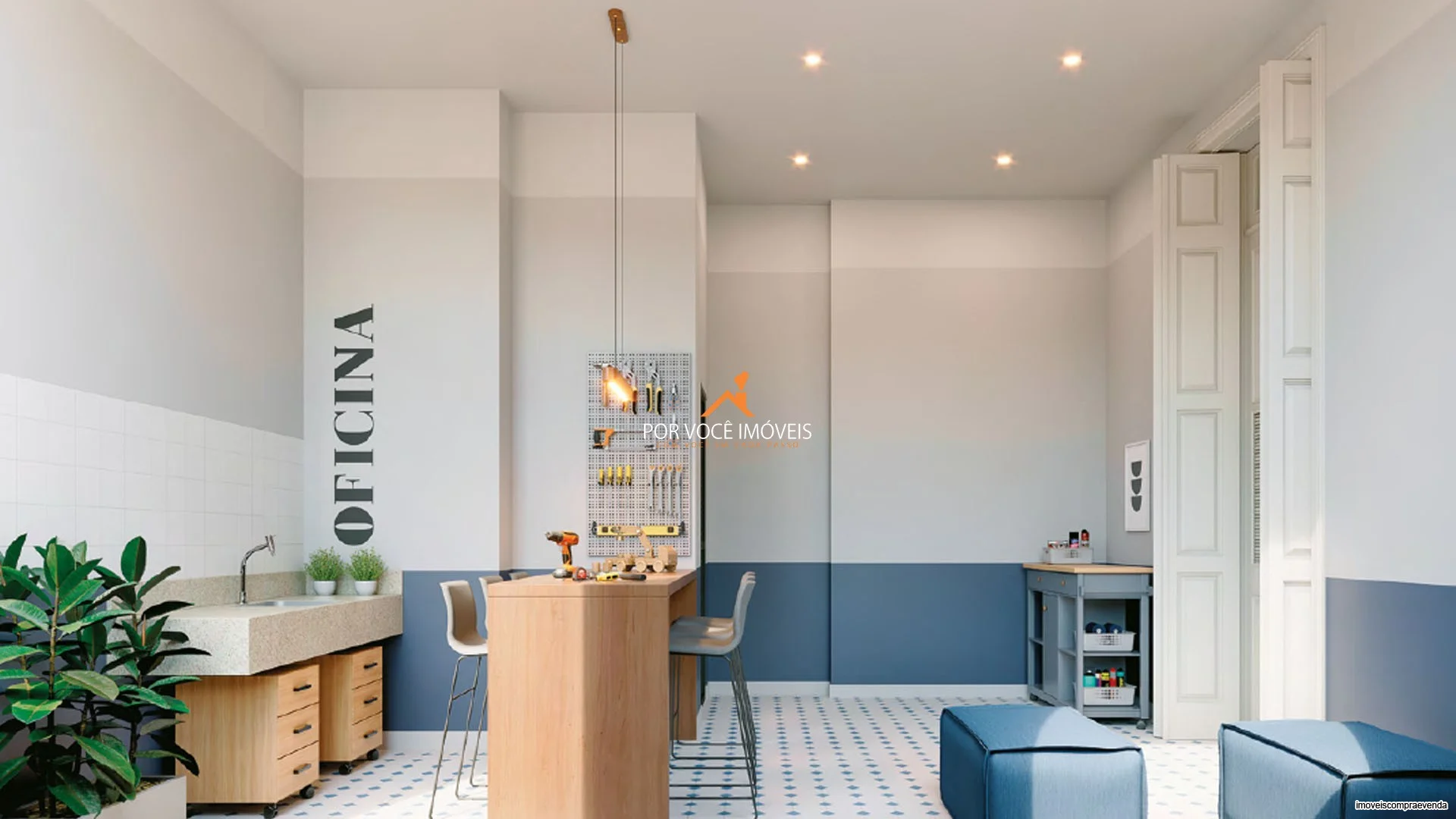 Apartamento com 1 quarto no Luzes do Rio Condomínio Candeeiro