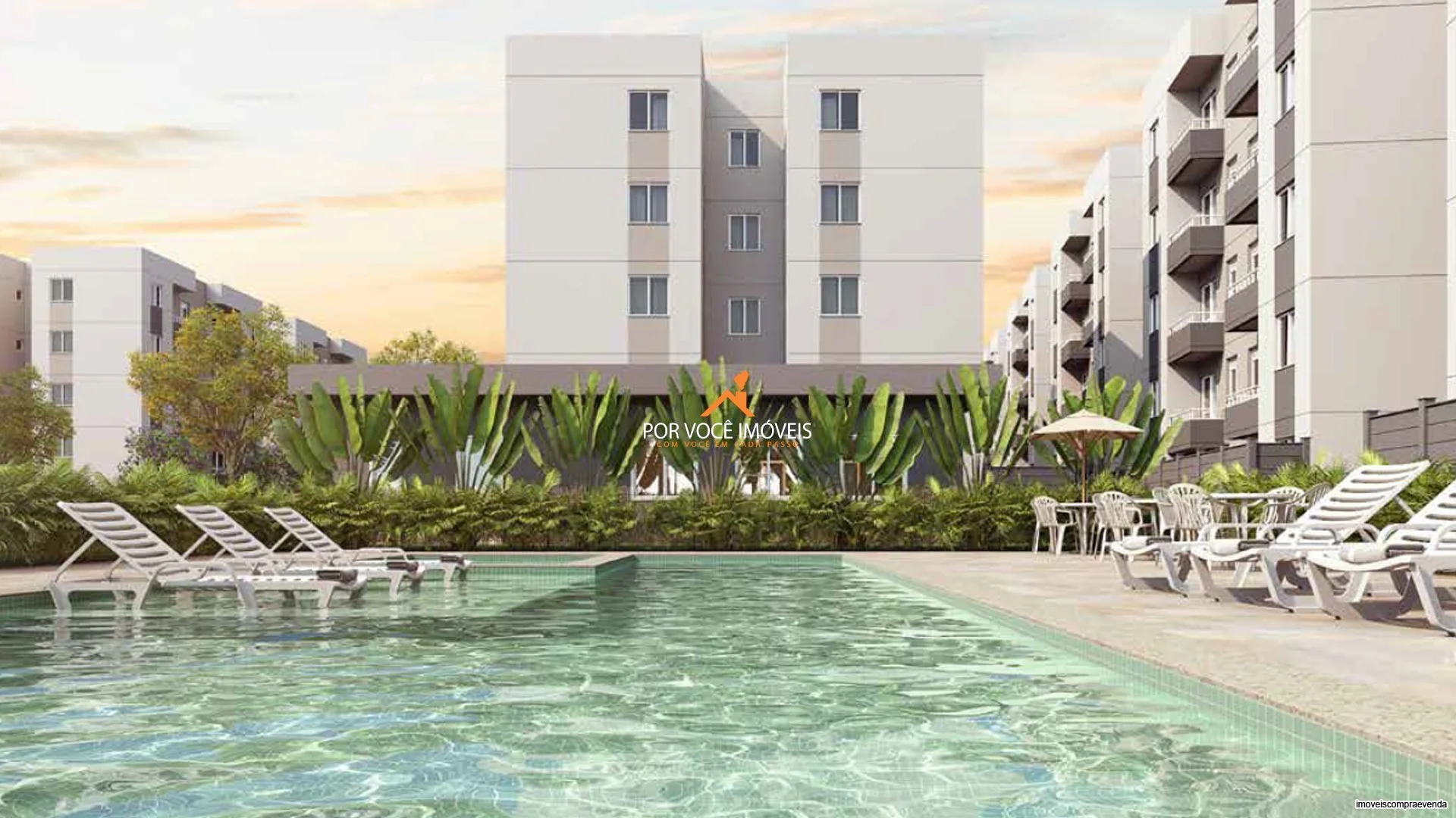 Apartamento Garden com 2 quartos no Condomínio Alamedas do Brito