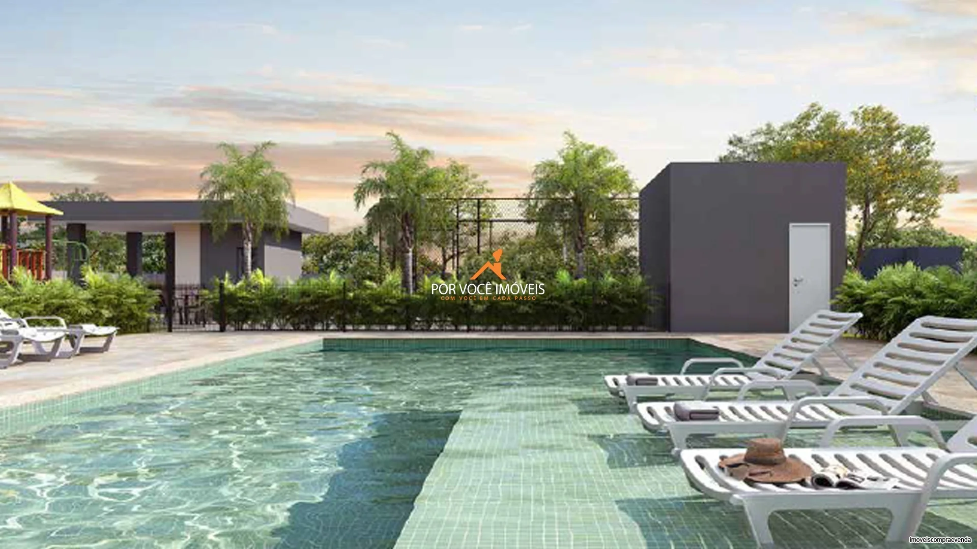 Apartamento Garden com 2 quartos no Condomínio Alamedas do Brito