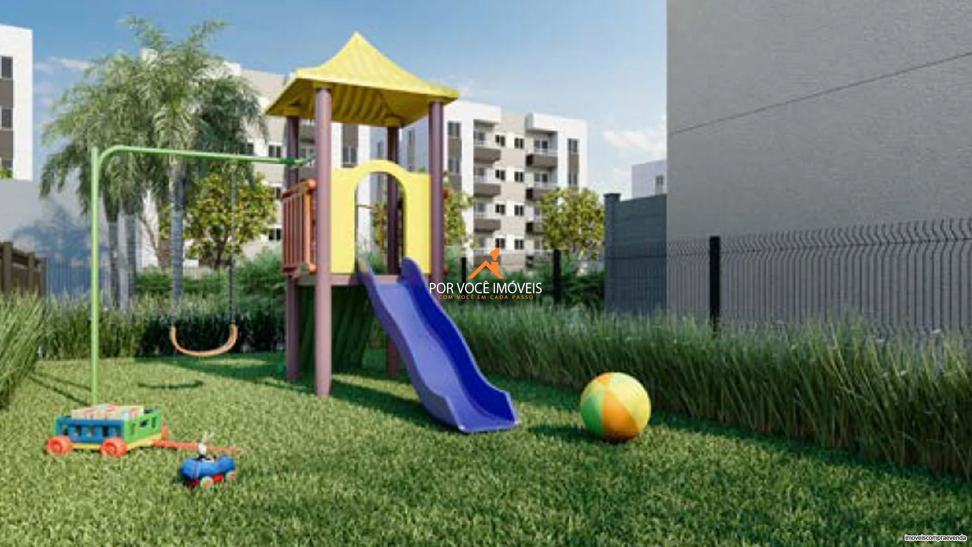 Apartamento Garden com 2 quartos no Condomínio Alamedas do Brito