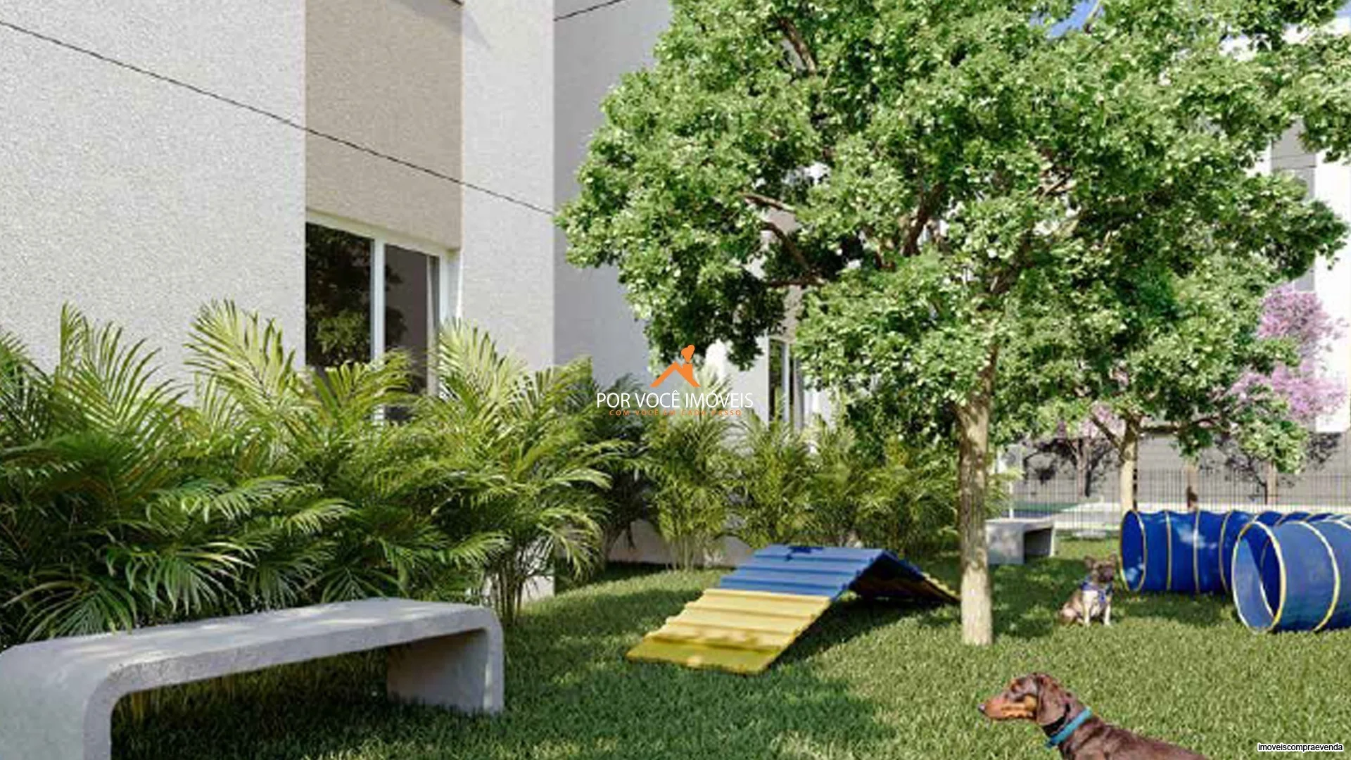 Apartamento Garden com 2 quartos no Condomínio Alamedas do Brito