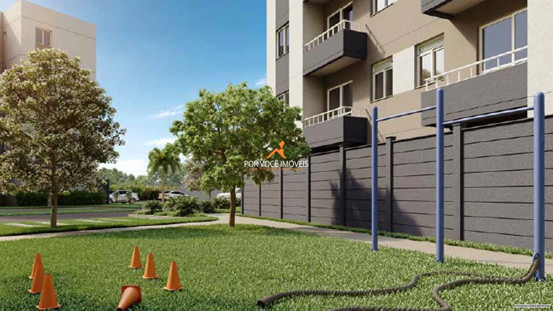 Apartamento Garden com 2 quartos no Condomínio Alamedas do Brito