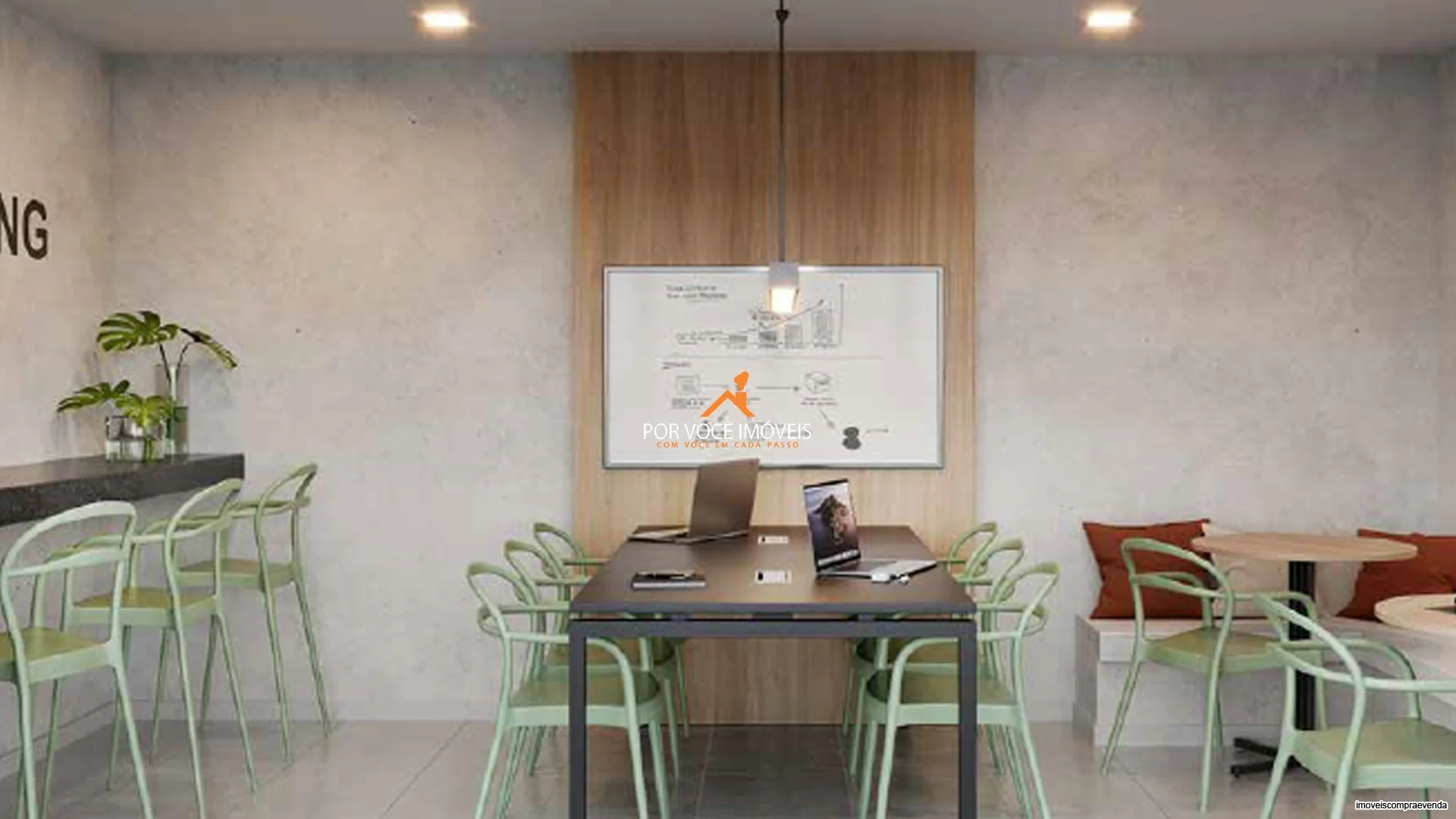 Apartamento Garden com 2 quartos no Condomínio Alamedas do Brito