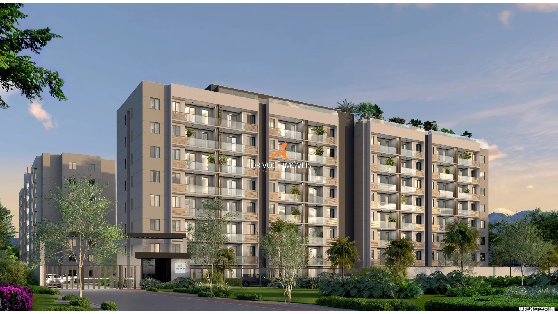 Apartamento Garden com 1 quarto no Condomínio Tide Residencial