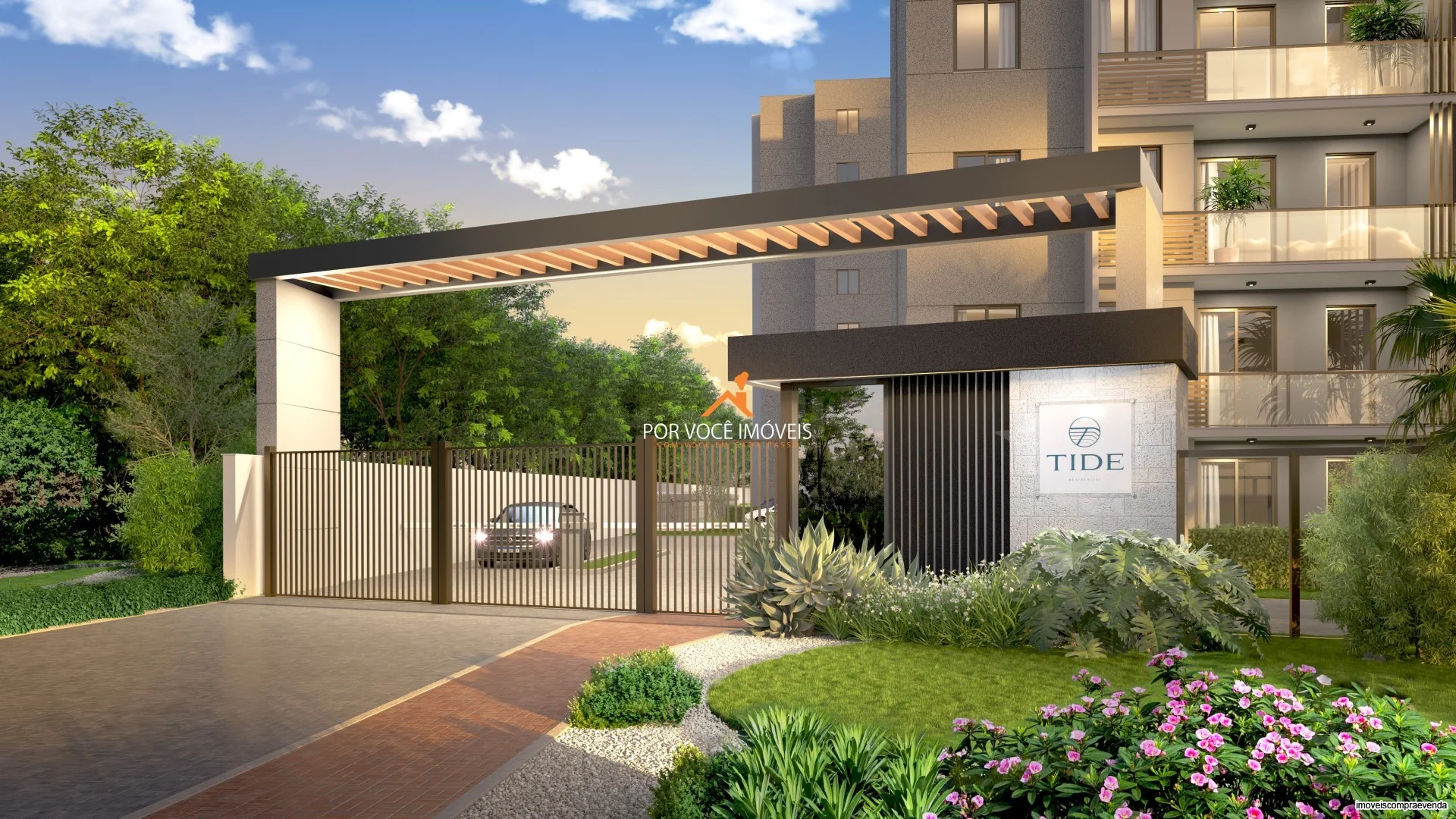 Apartamento Garden com 1 quarto no Condomínio Tide Residencial