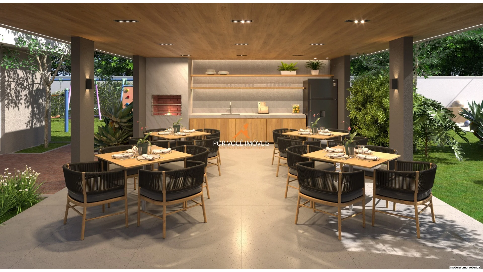 Apartamento Garden com 1 quarto no Condomínio Tide Residencial