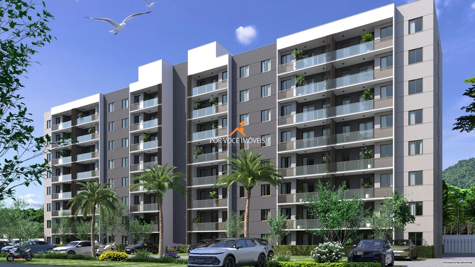 Apartamento Garden com 1 quarto no Condomínio Tide Residencial