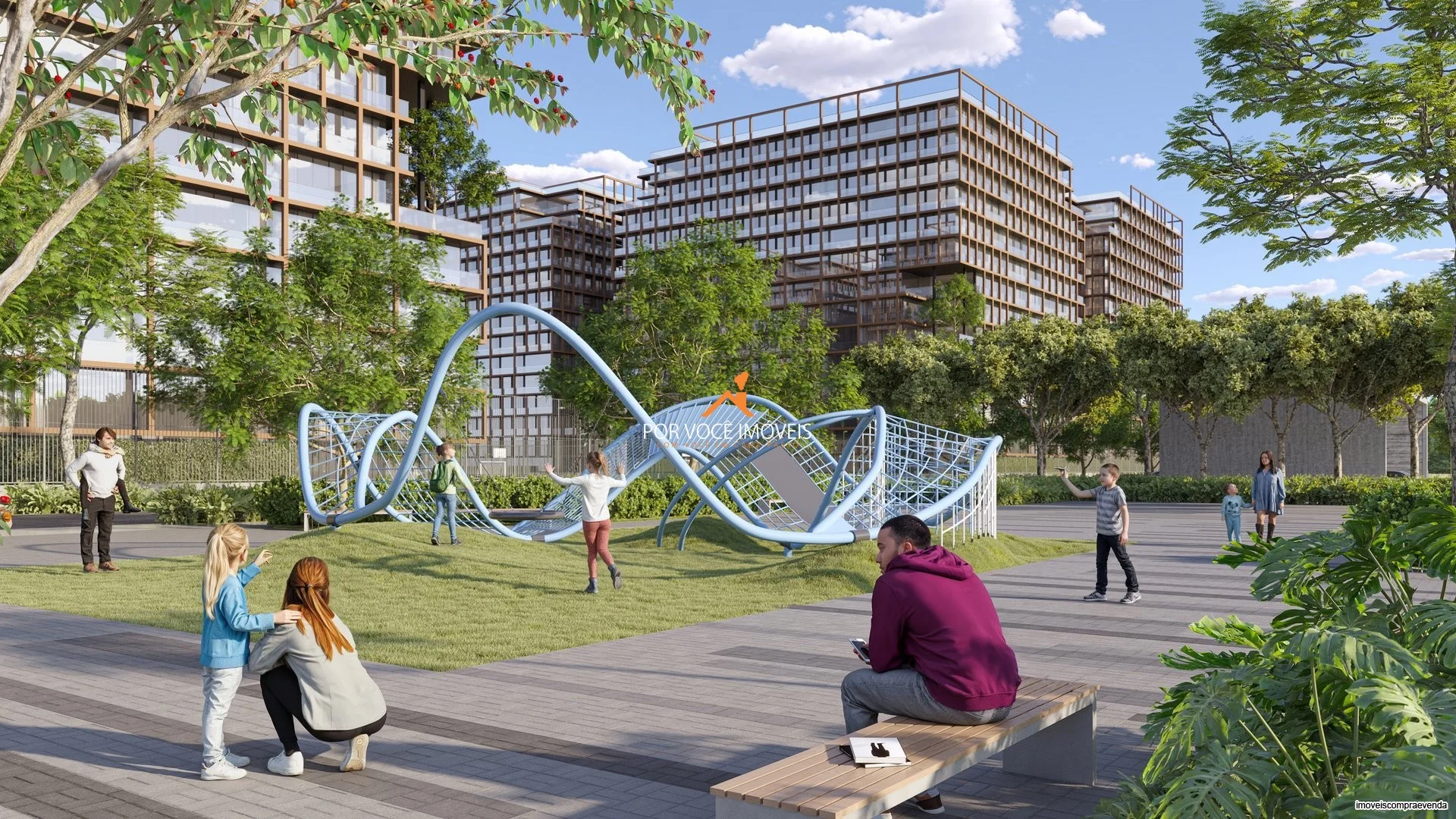 Studio Up Garden no Condomínio Arte Wood Residences