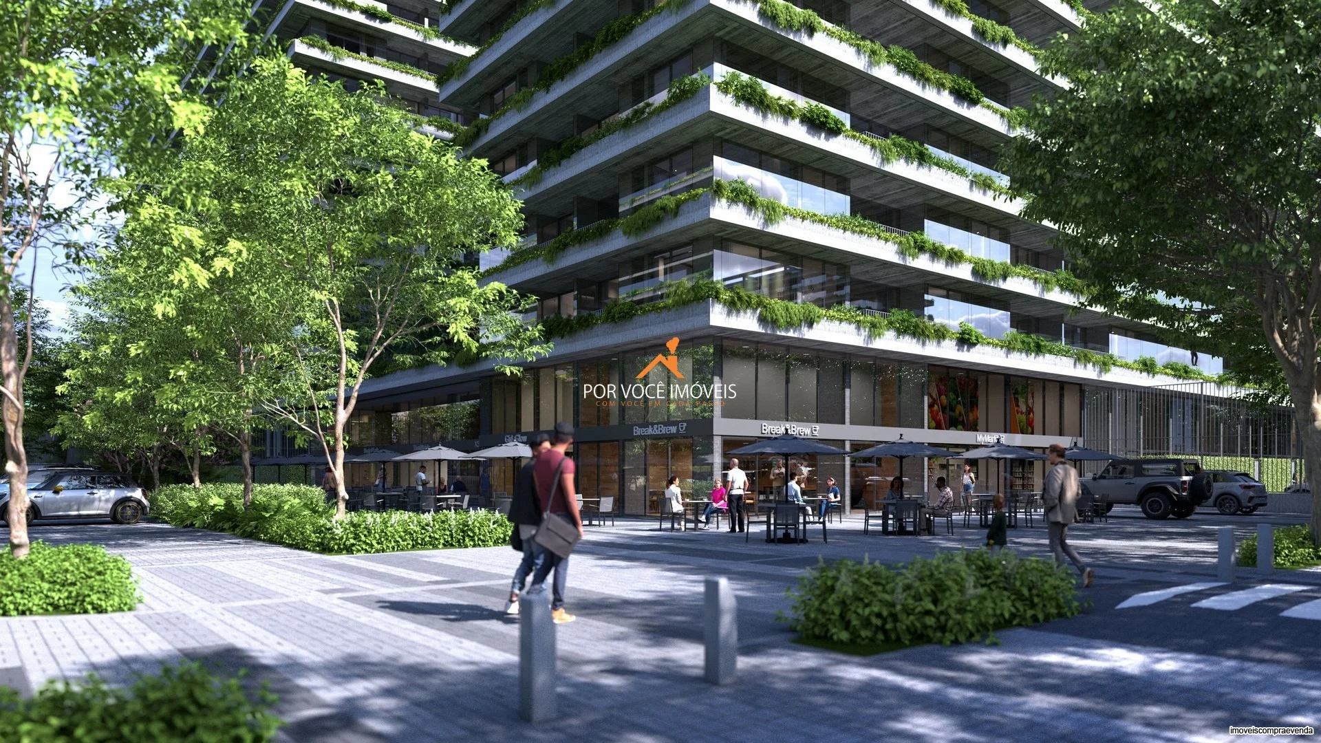 Studio Up Garden no Condomínio Arte Wood Residences