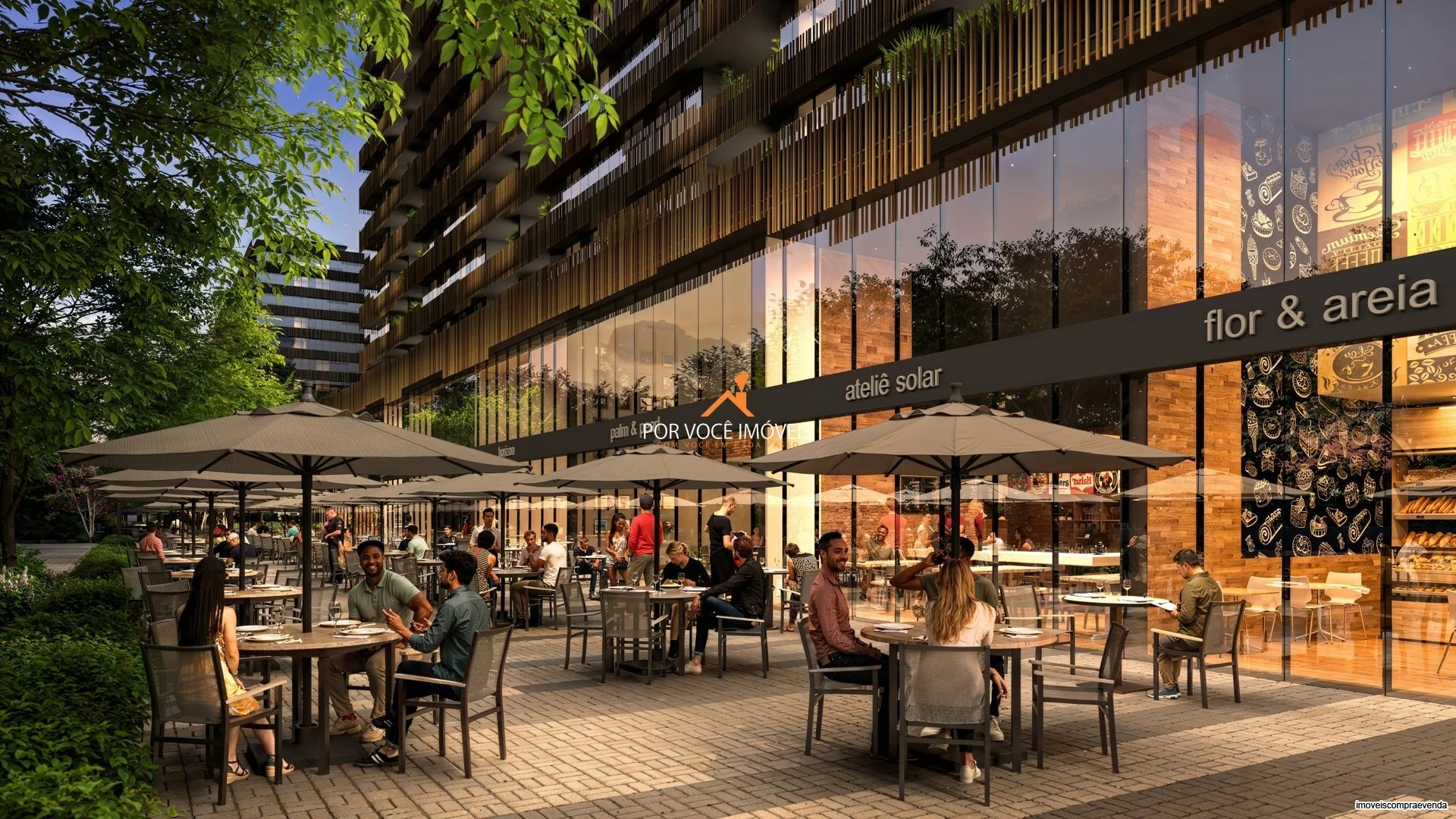 Studio Up Garden no Condomínio Arte Wood Residences