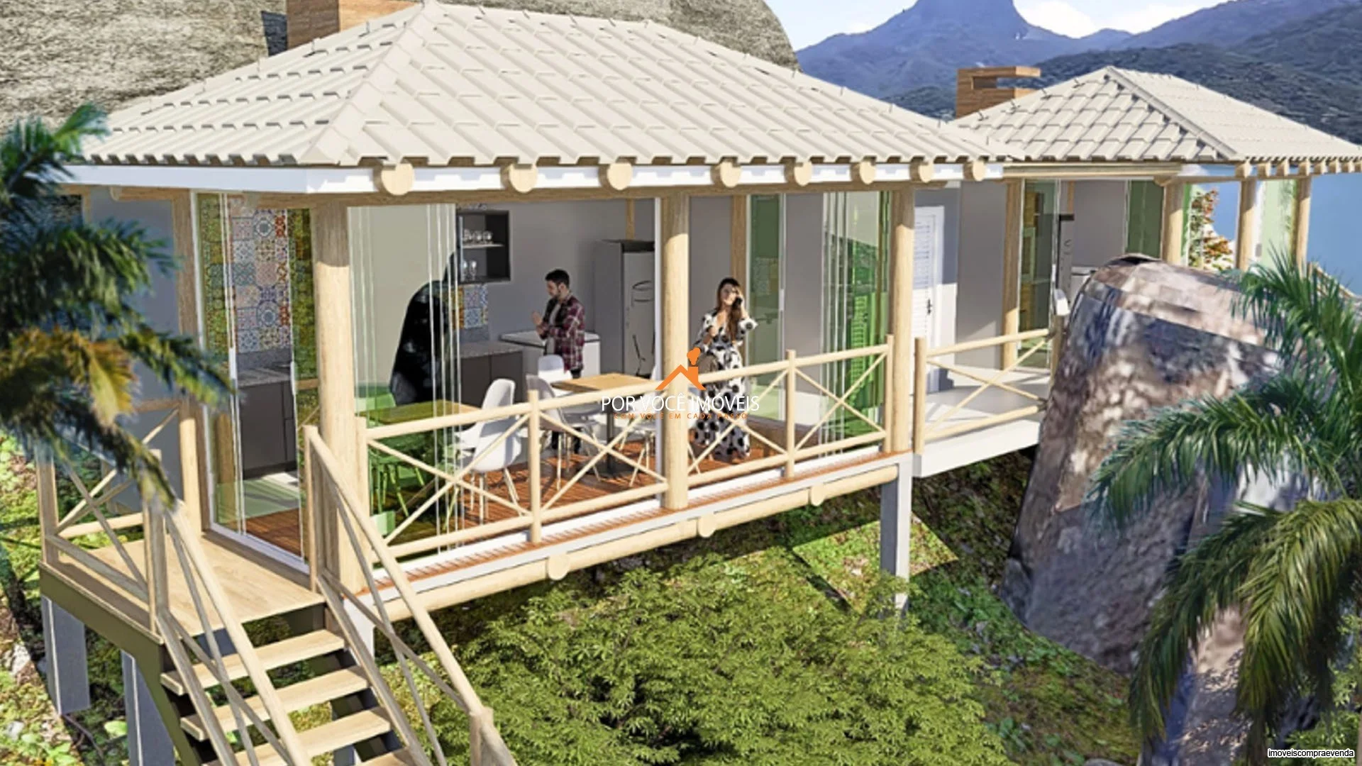 Casa Duplex com 3 quartos no Condomínio Casa Mar Porto Ribeira