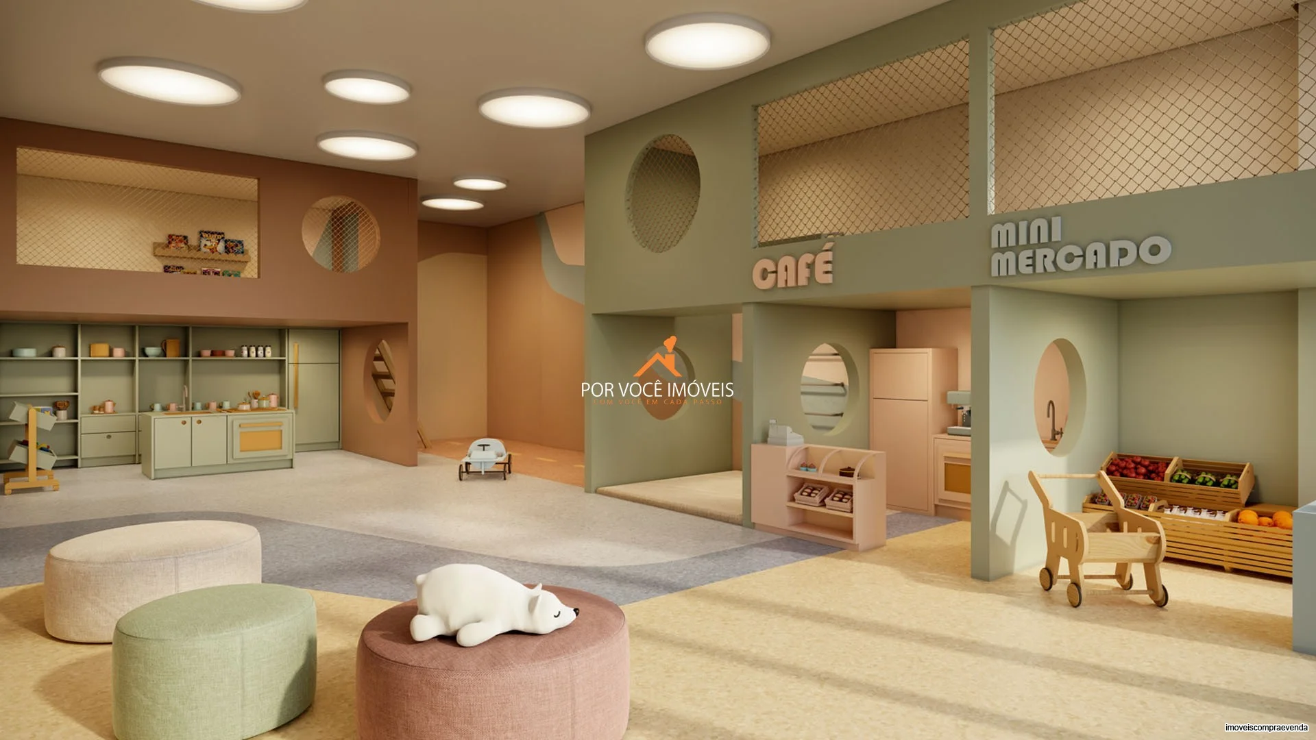 Studio com 32m² no Condomínio In The Park