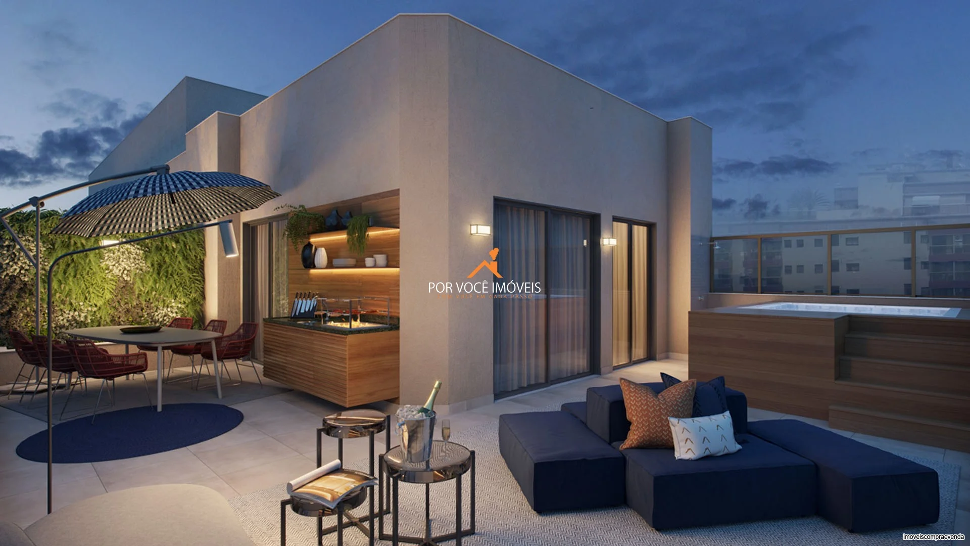 Apartamento Double Suíte no Condomínio On The Sea