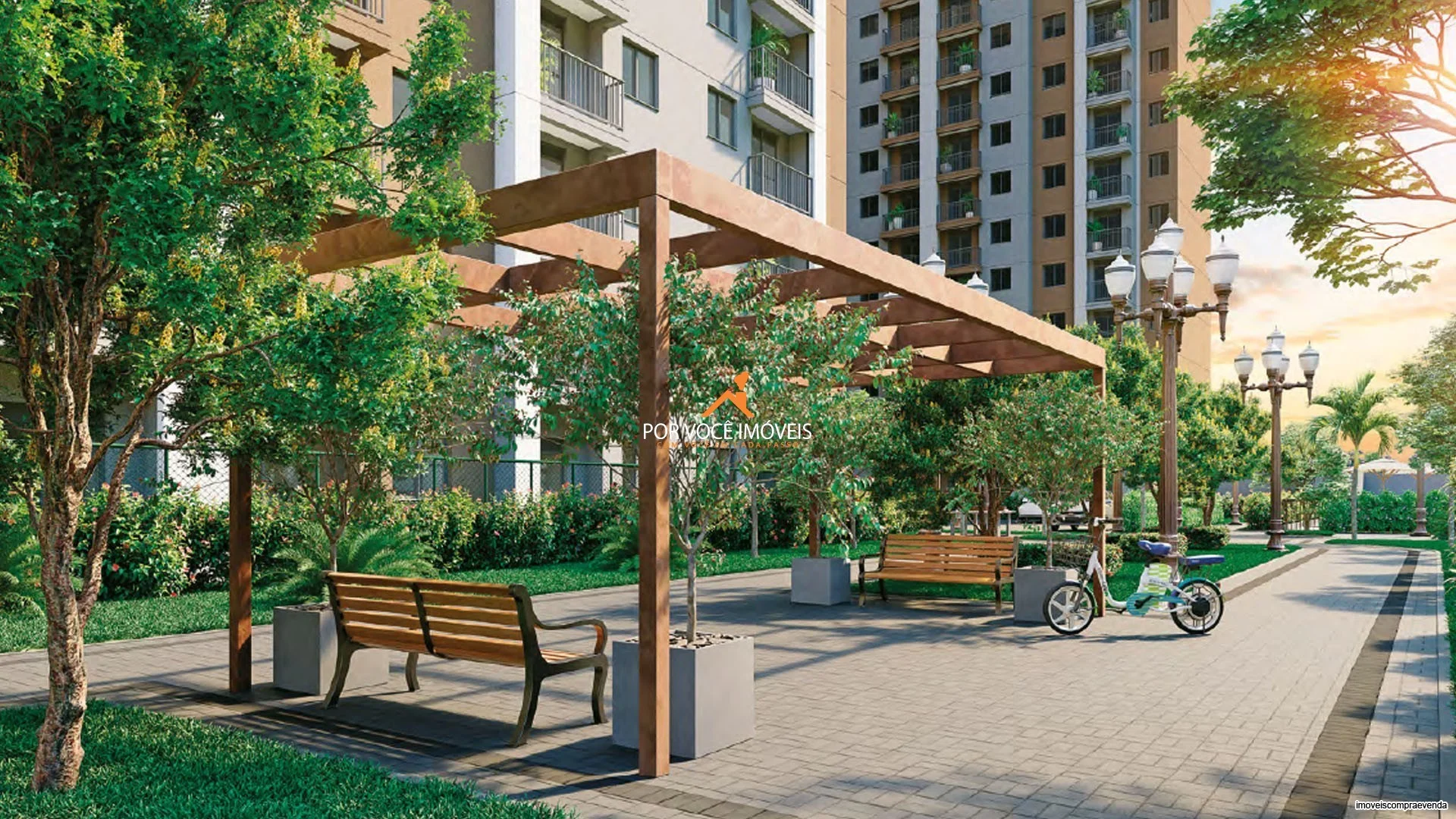 Apartamento Garden com 2 quartos no Luzes do Rio Condomínio Lamparina