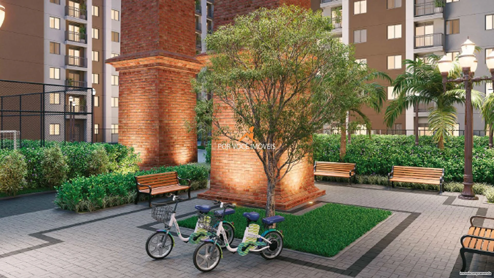 Apartamento Garden com 2 quartos no Luzes do Rio Condomínio Lamparina