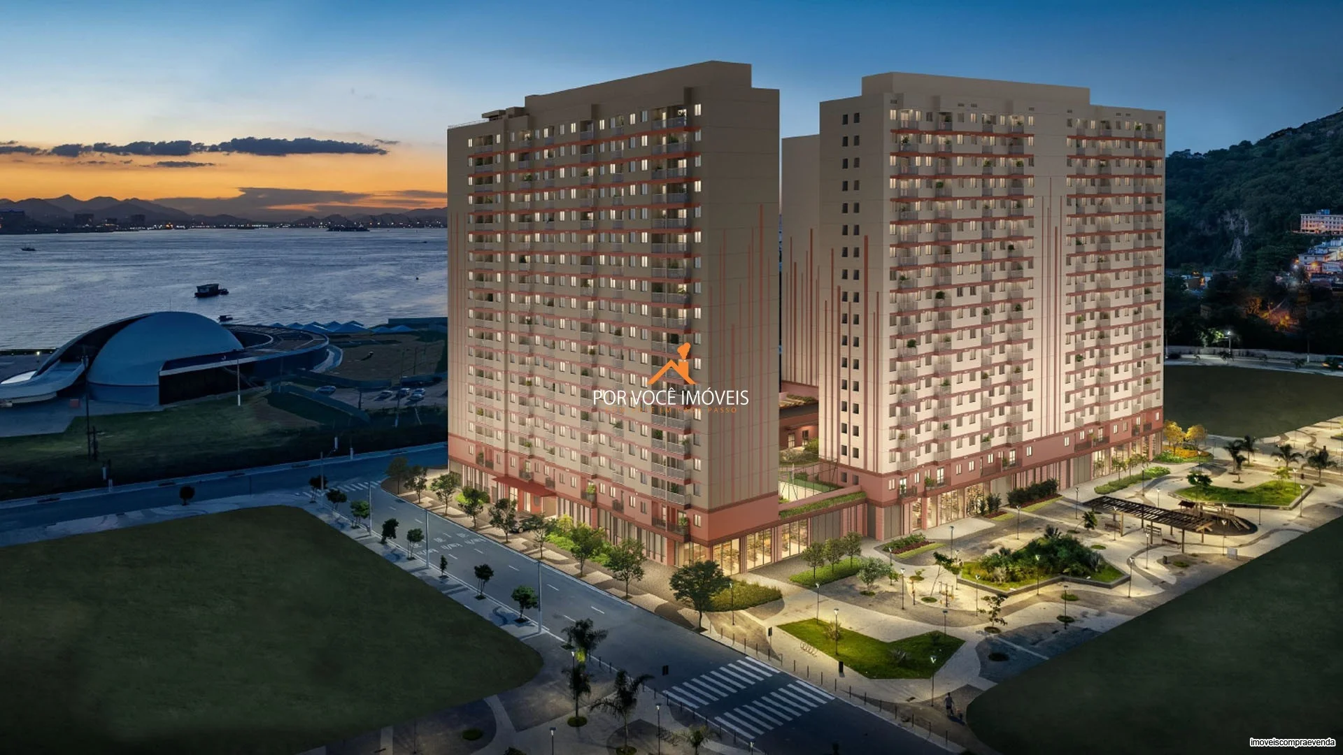 Apartamento com 2 quartos no Condomínio Orla Central