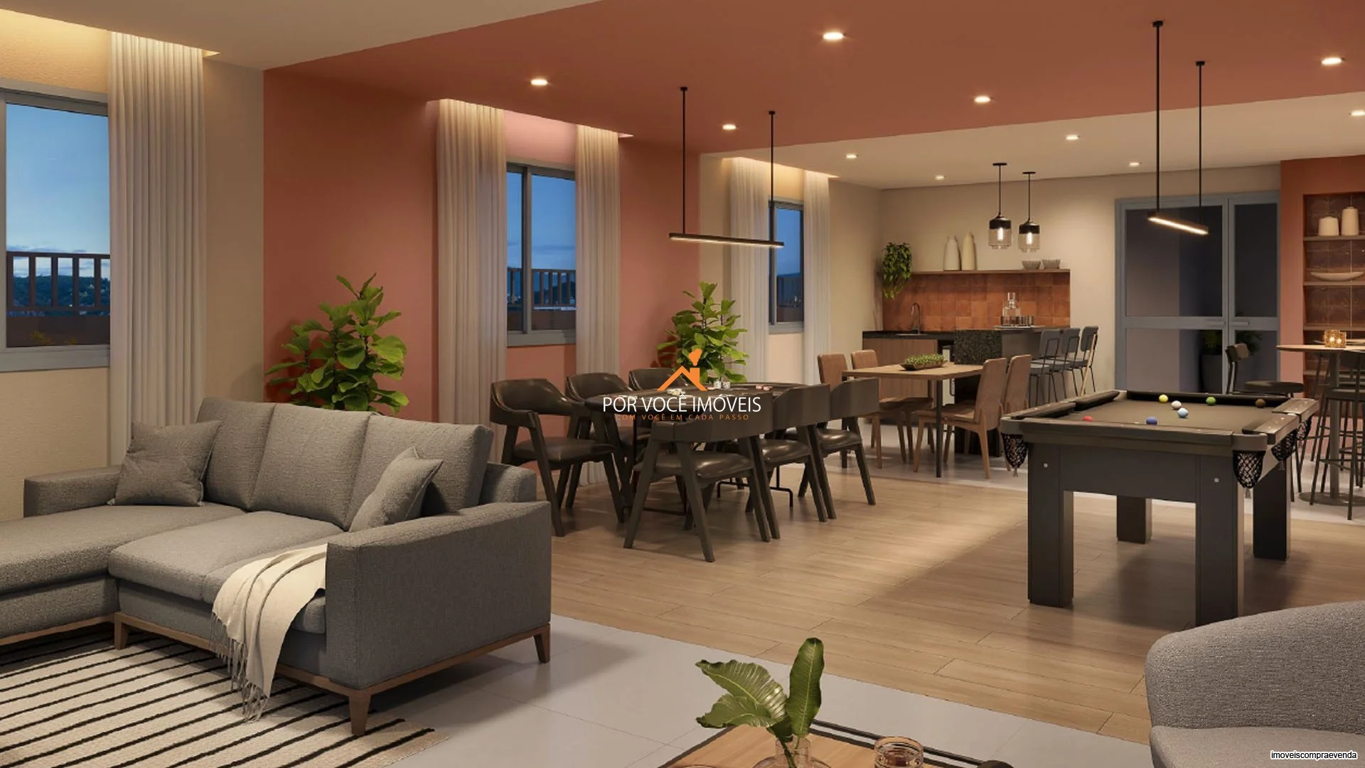 Apartamento com 2 quartos no Condomínio Orla Central