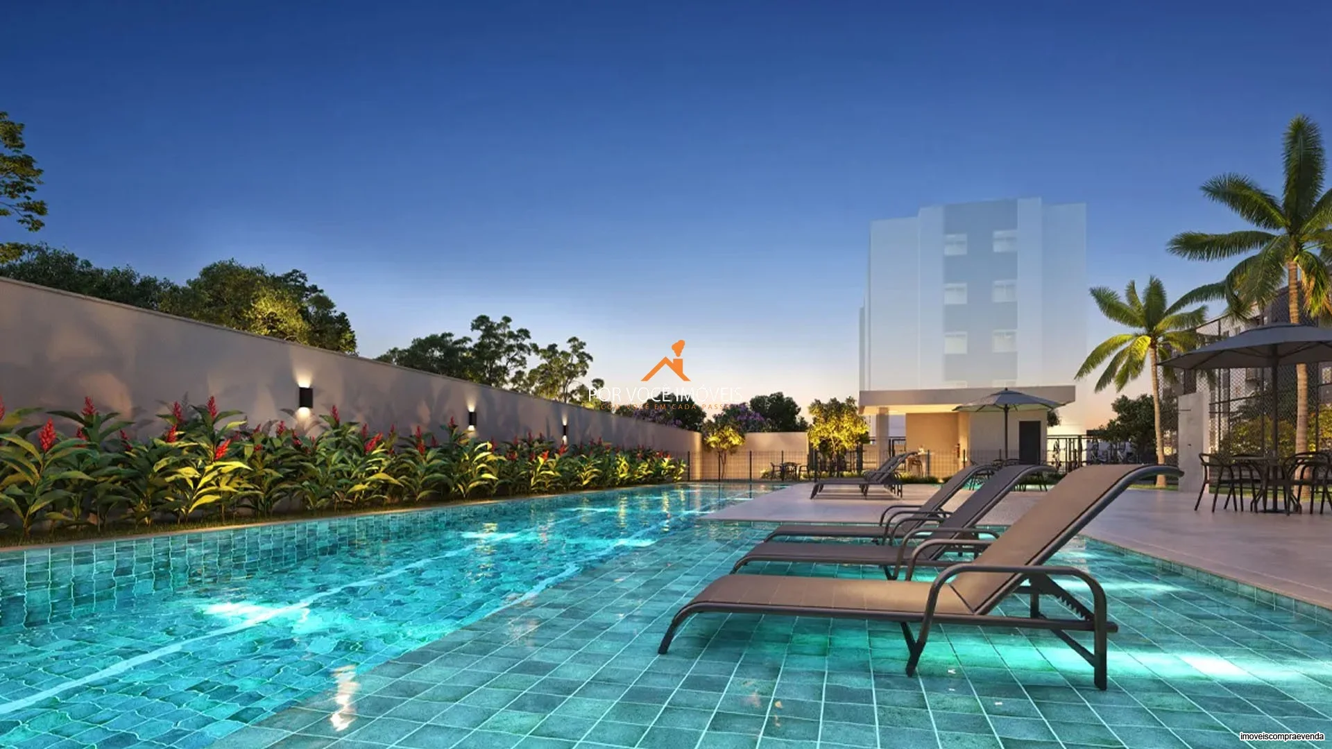 Apartamento Garden com 2 quartos no Condomínio Park Village