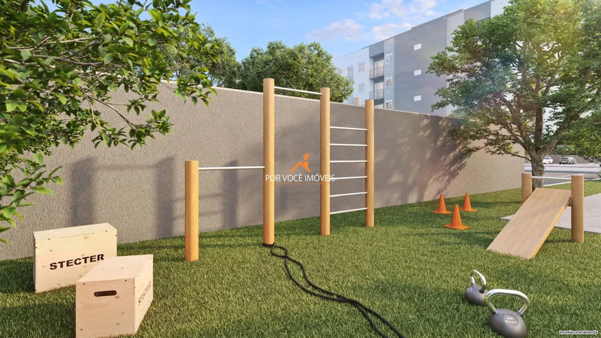 Apartamento Garden com 2 quartos no Condomínio Park Village