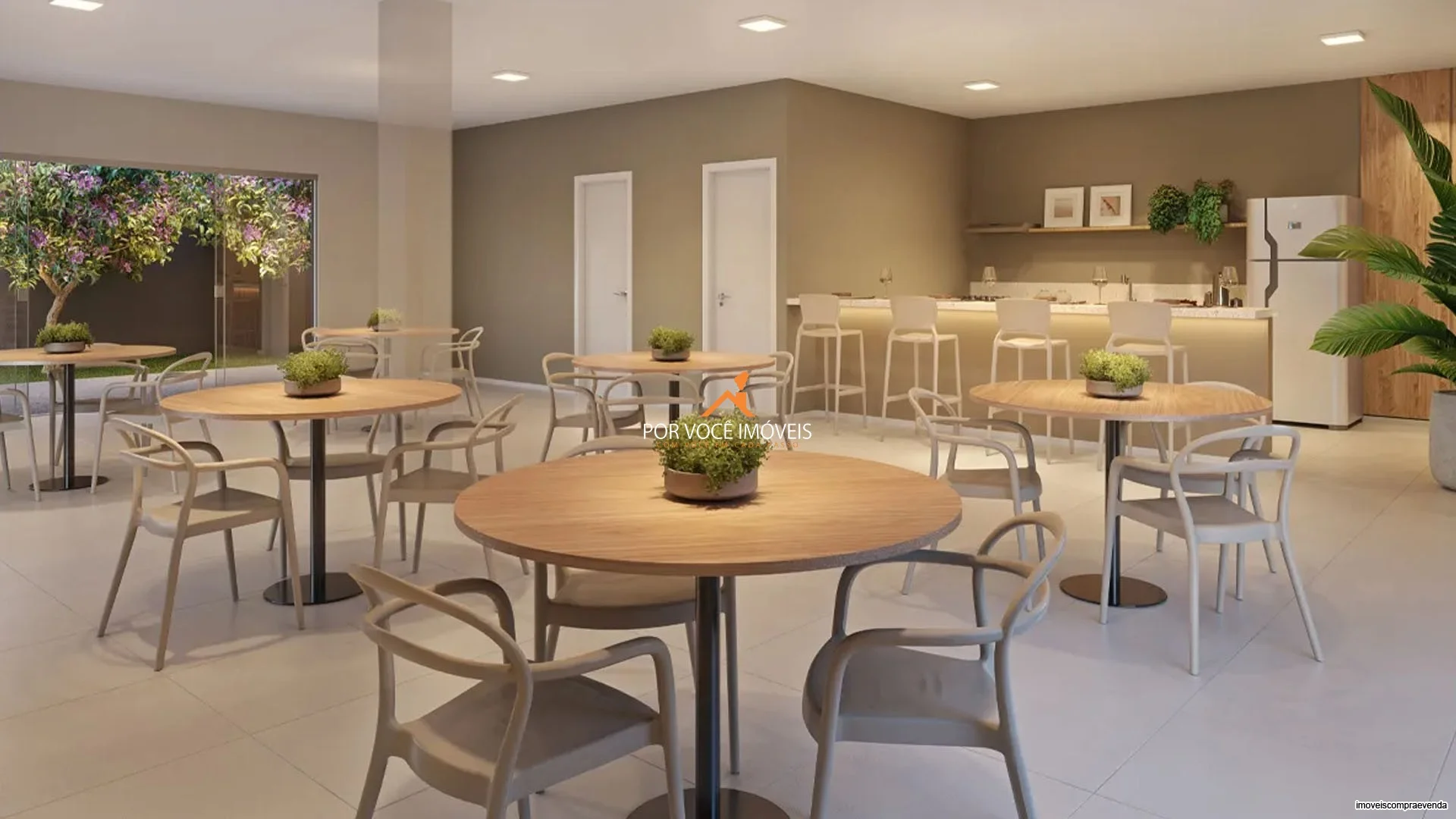 Apartamento Garden com 2 quartos no Condomínio Park Village
