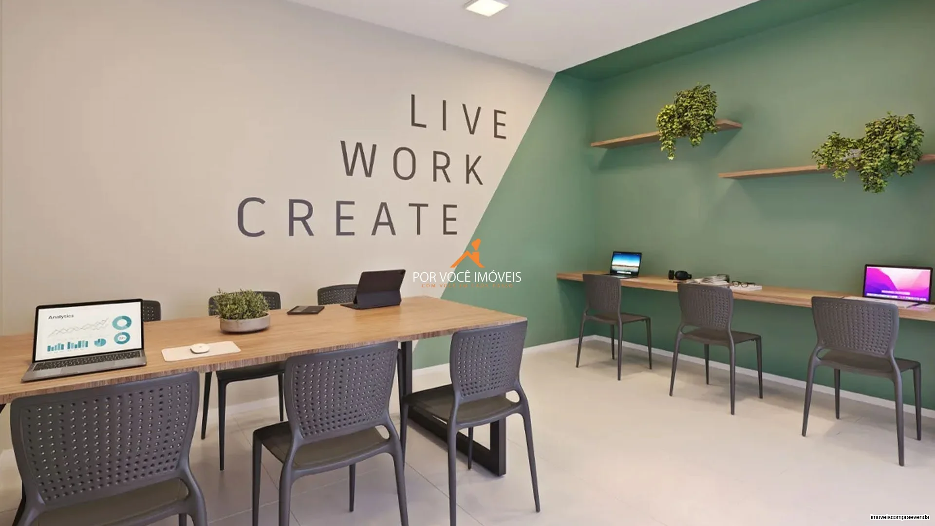 Apartamento Garden com 2 quartos no Condomínio Park Village
