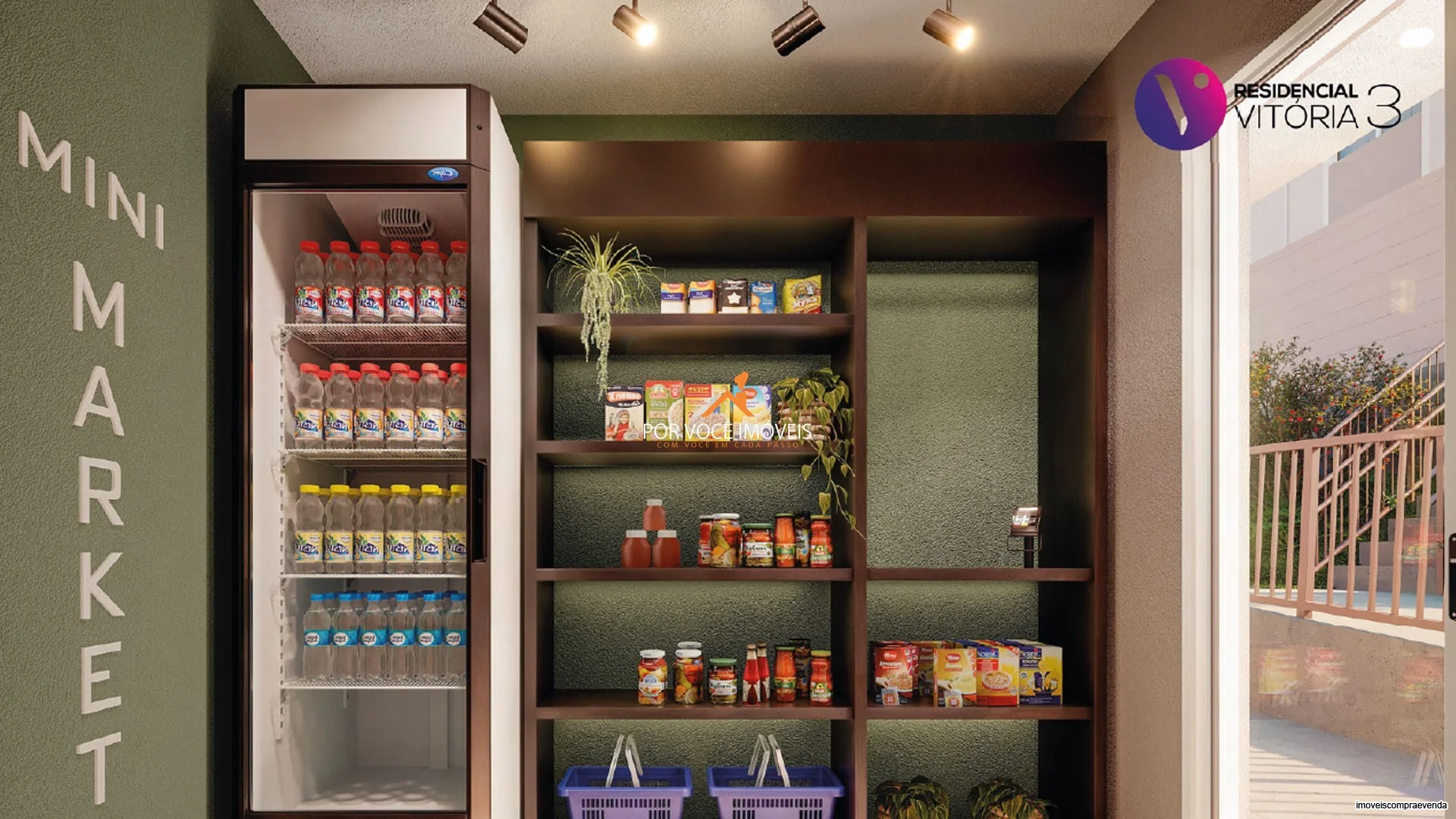 Apartamento com 2 quartos no Condomínio Vitória 3