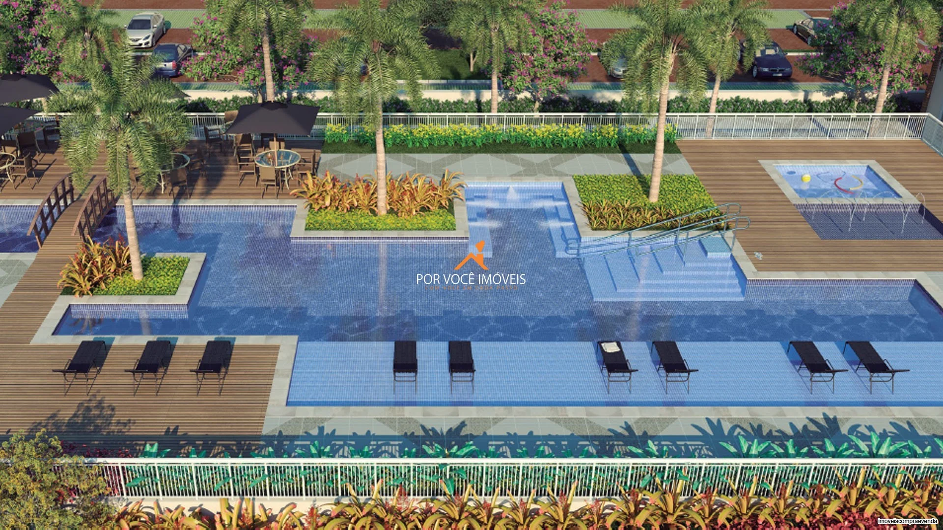 Apartamento Garden com 2 quartos no Condomínio Palms