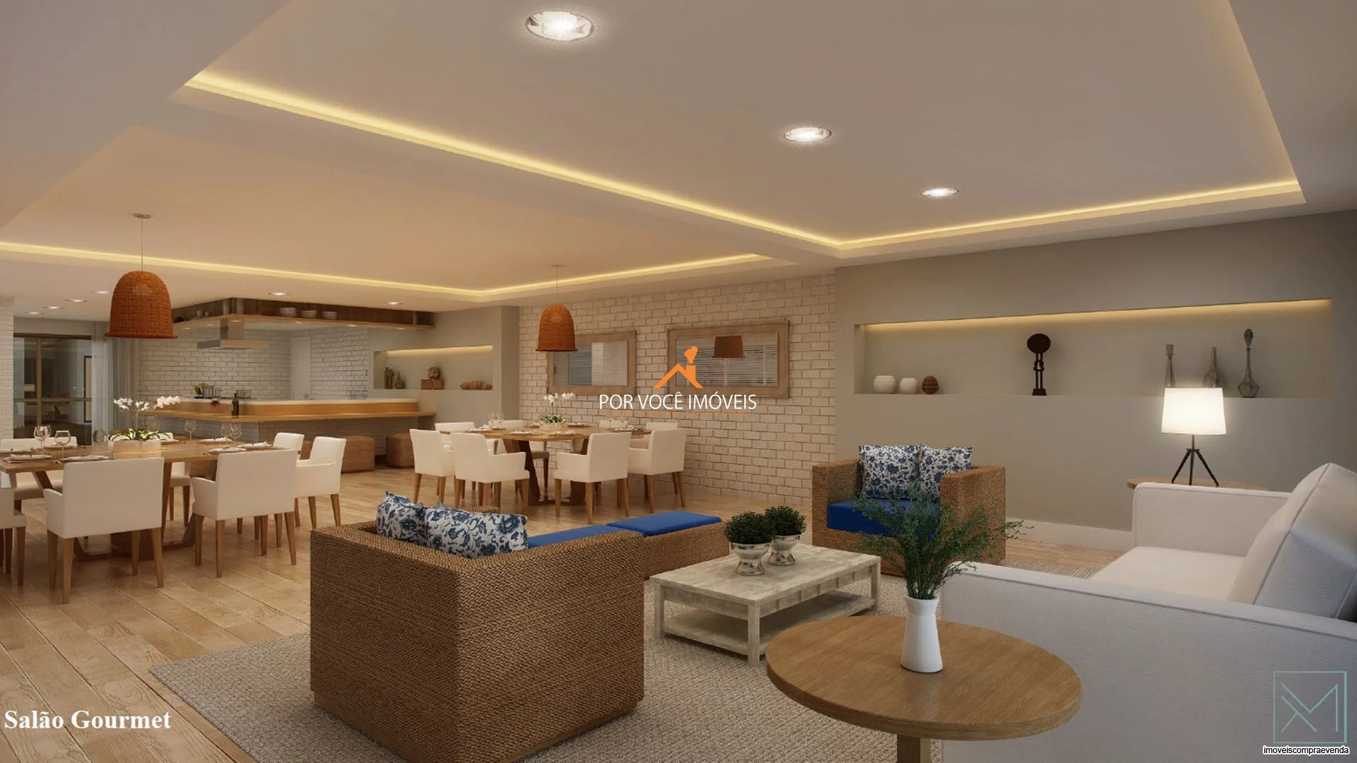 Apartamento com 2 quartos e escritório no Condomínio Terramarine