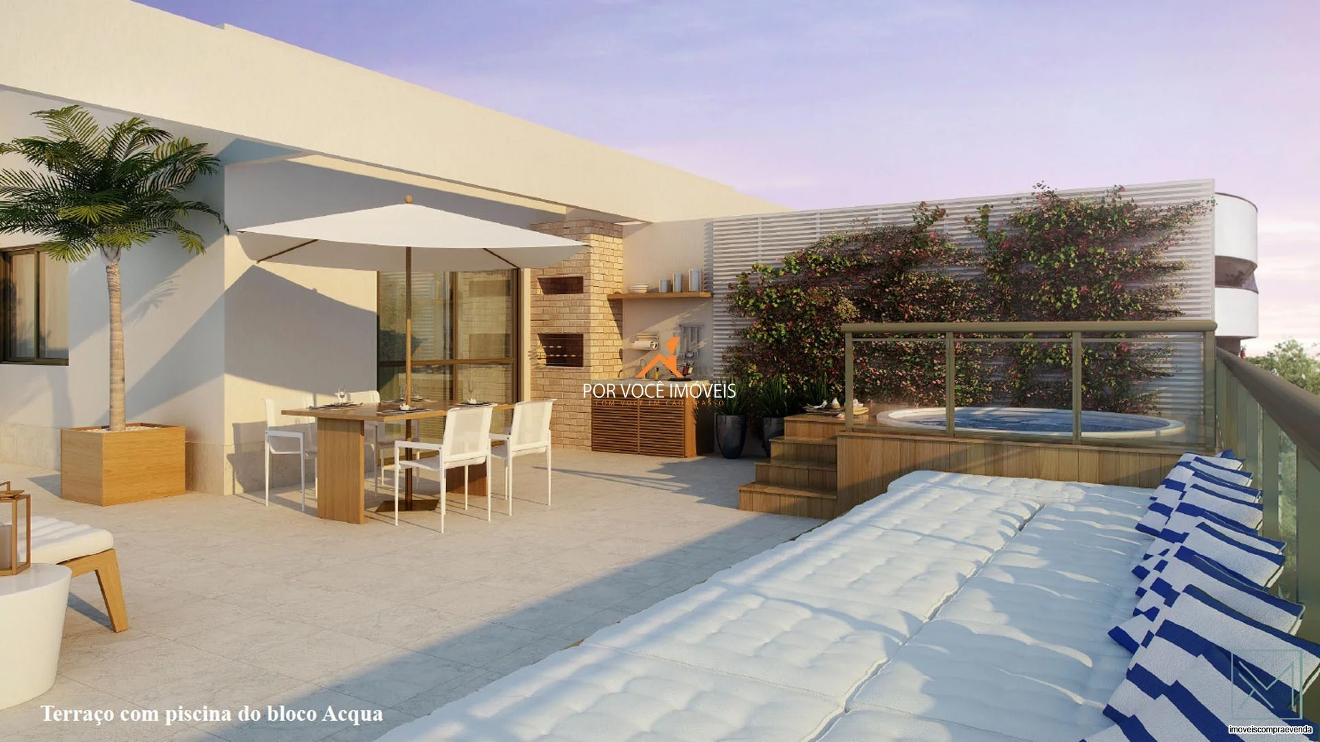 Apartamento com 2 quartos e escritório no Condomínio Terramarine